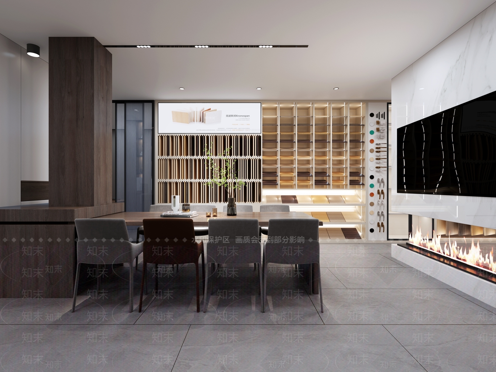 现代家居建材展厅3D模型下载【ID:1150213299】