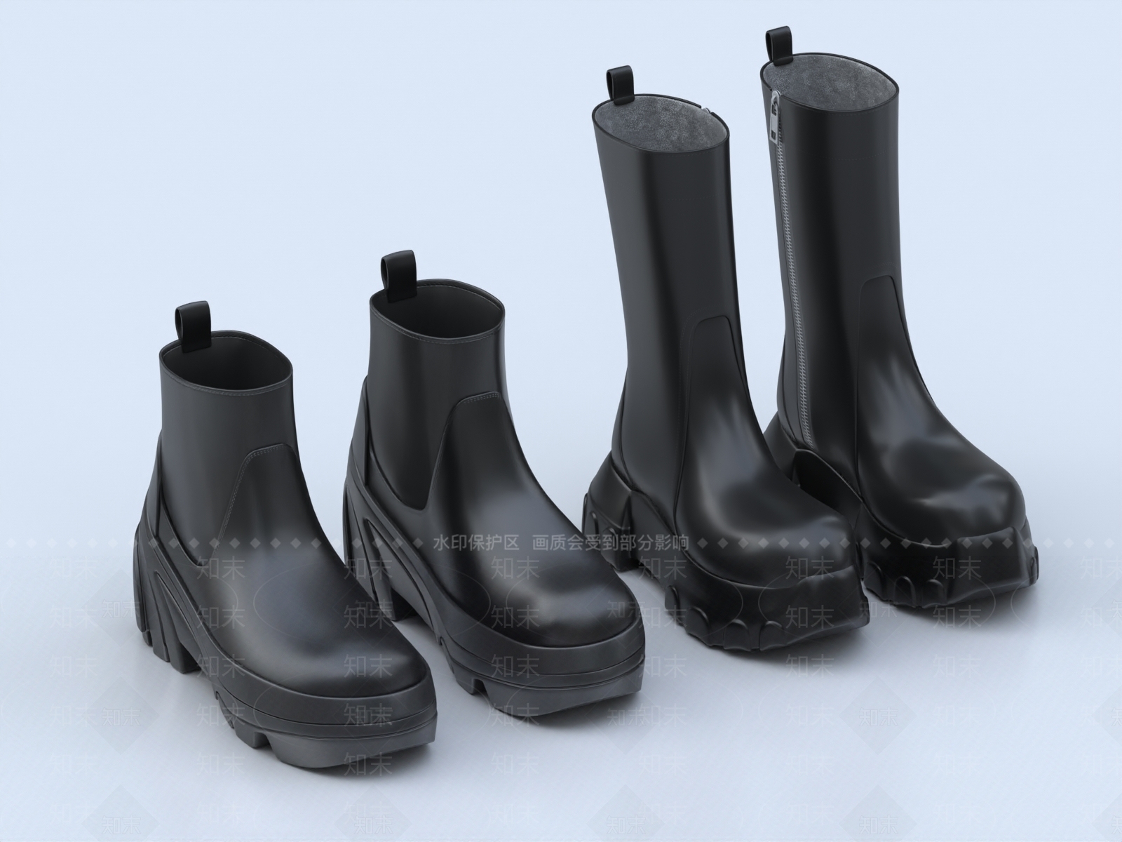 皮鞋3D模型下载【ID:1150215937】