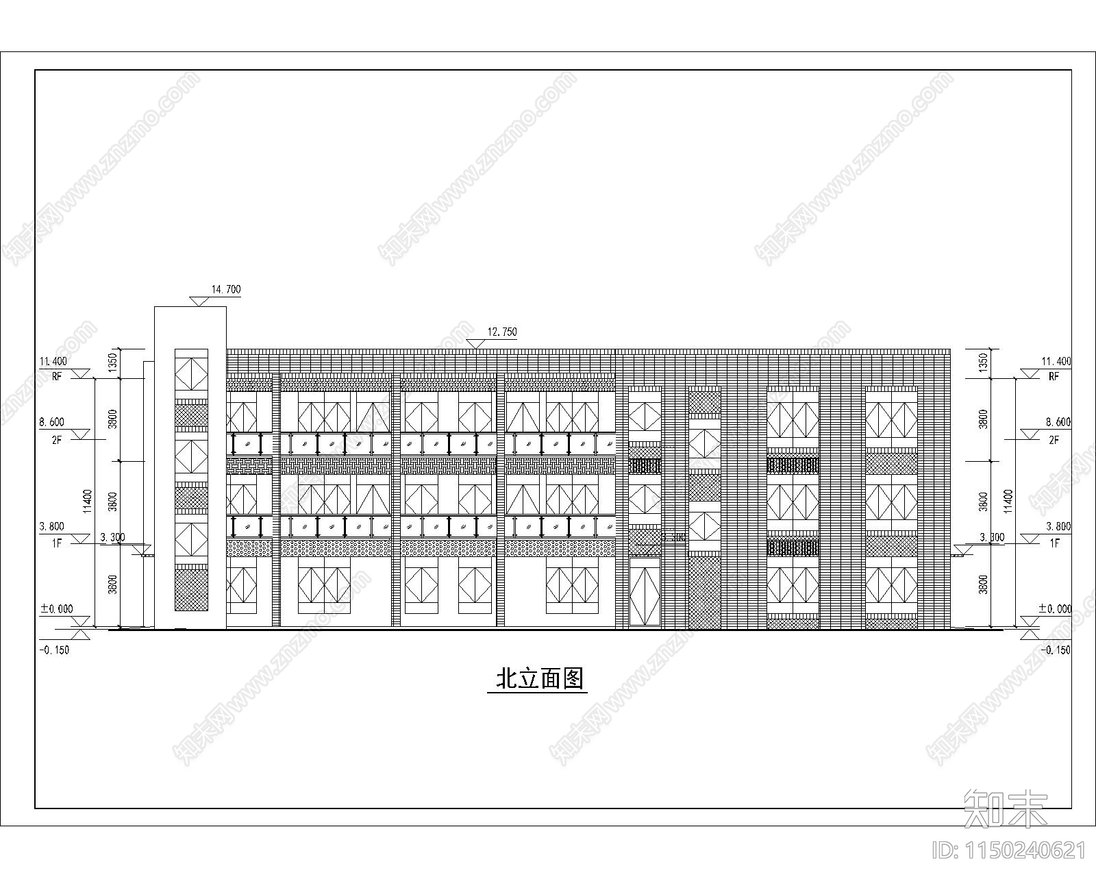 6班幼儿园cad施工图下载【ID:1150240621】