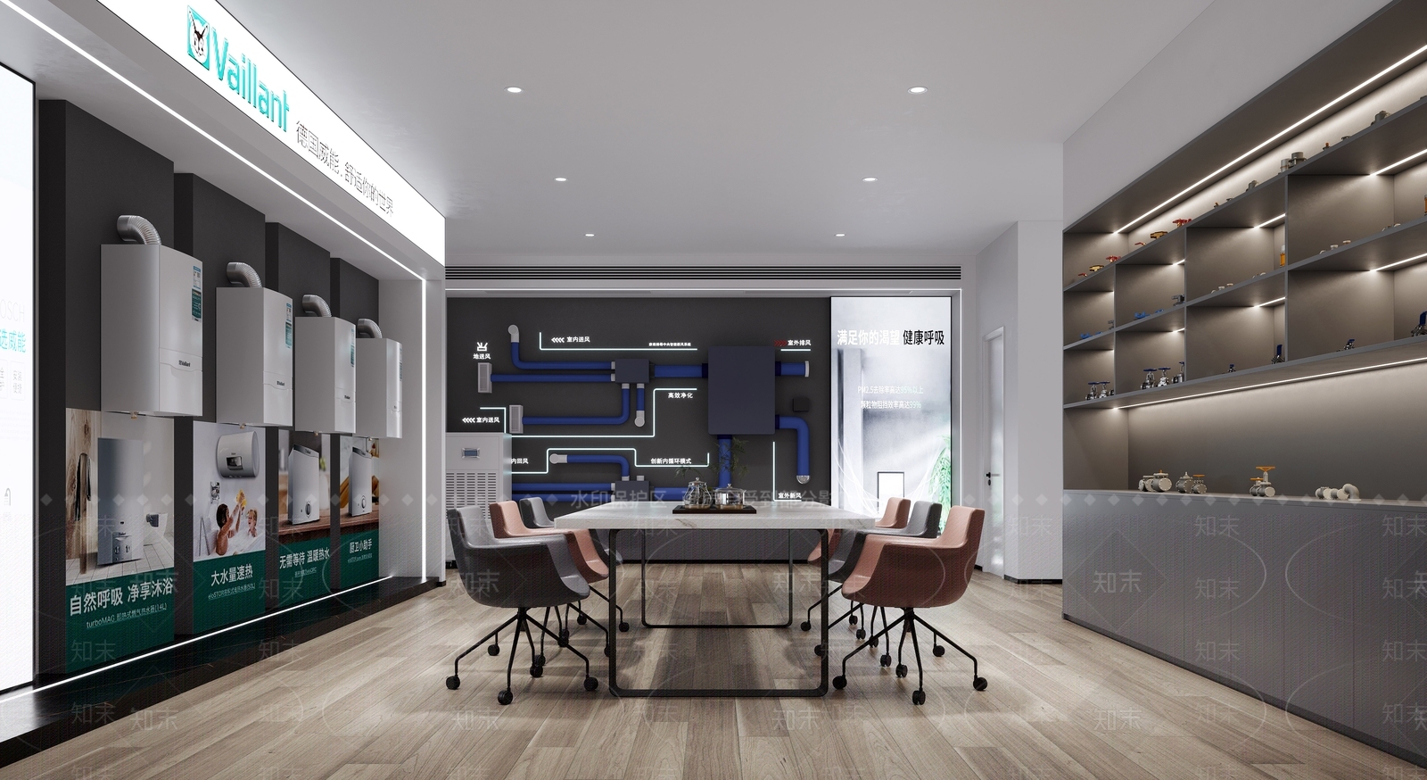 现代家具专卖店3D模型下载【ID:1150248973】