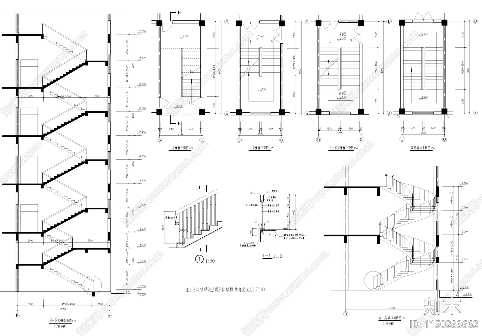 医用器械厂房车间工业建筑cad施工图下载【ID:1150283662】