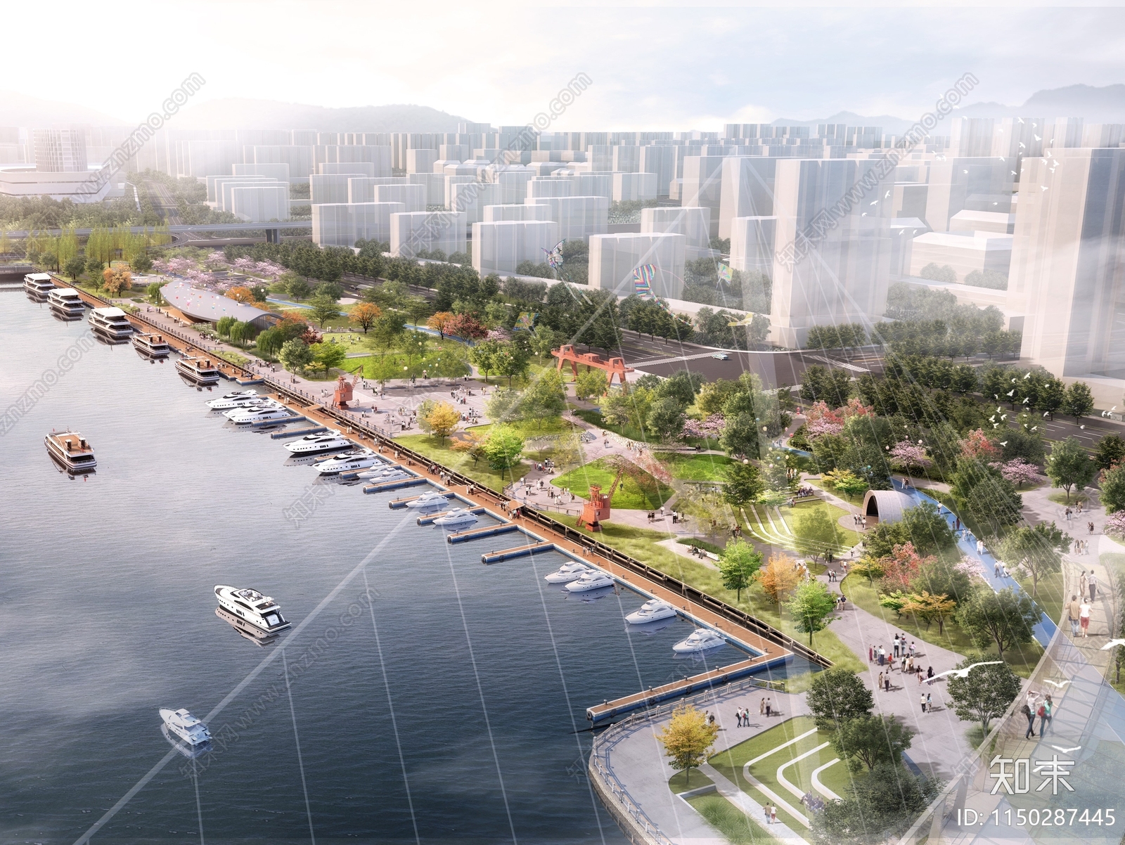 杭州大运河滨水公共空间景观方案文本下载【ID:1150287445】_【知末方案文本库】