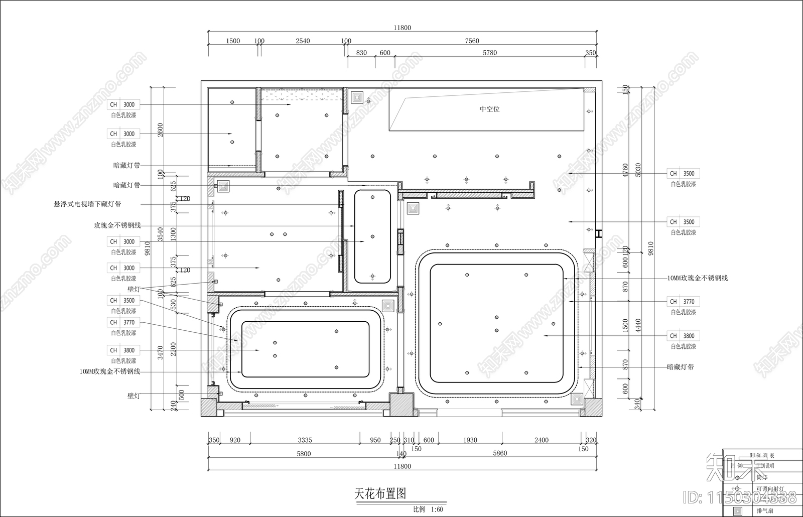 石材专卖店室内cad施工图下载【ID:1150304338】