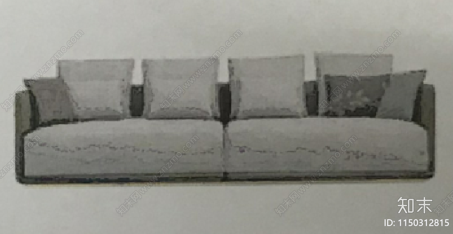 软体沙发图库cad施工图下载【ID:1150312815】