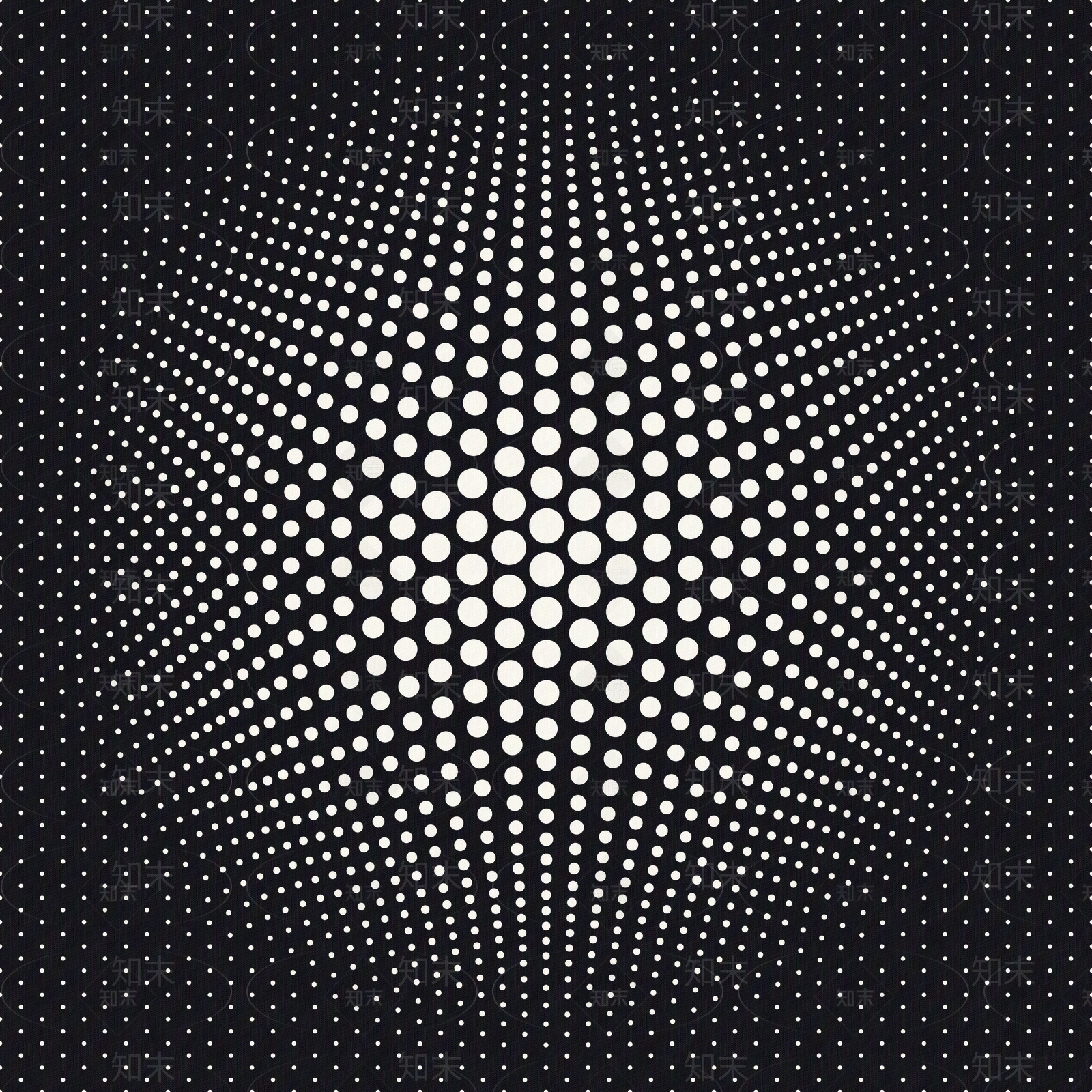 黑白圆形渐变凹凸穿孔铝板玻璃贴贴图下载【ID:1150343637】