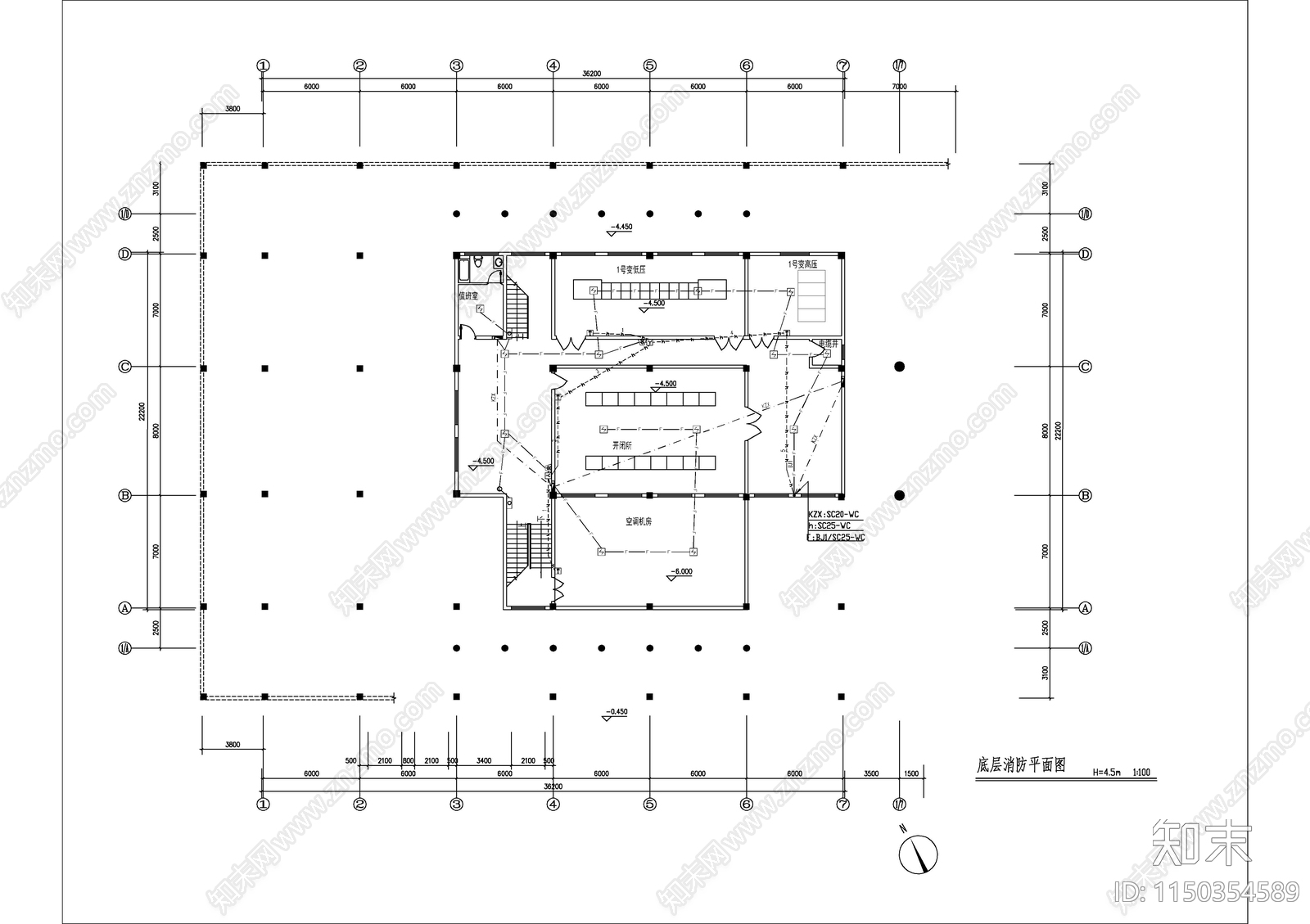 俱乐部建筑电气详图cad施工图下载【ID:1150354589】