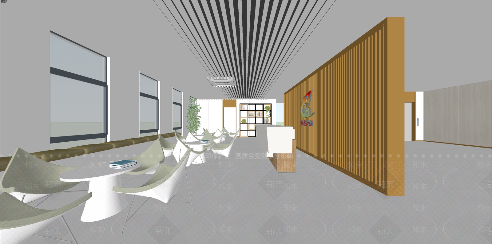 现代驿站SU模型下载【ID:1150364197】