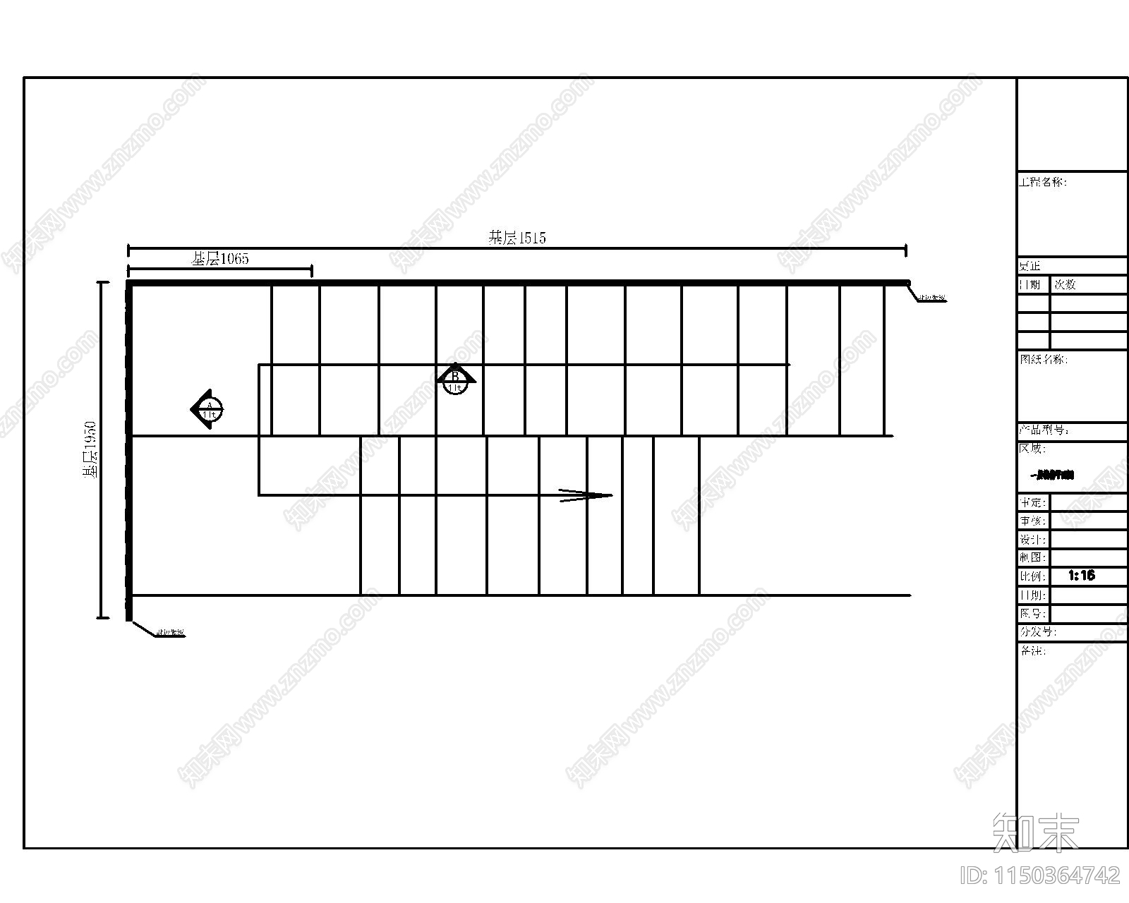 沈阳龙湖别墅墙板cad施工图下载【ID:1150364742】