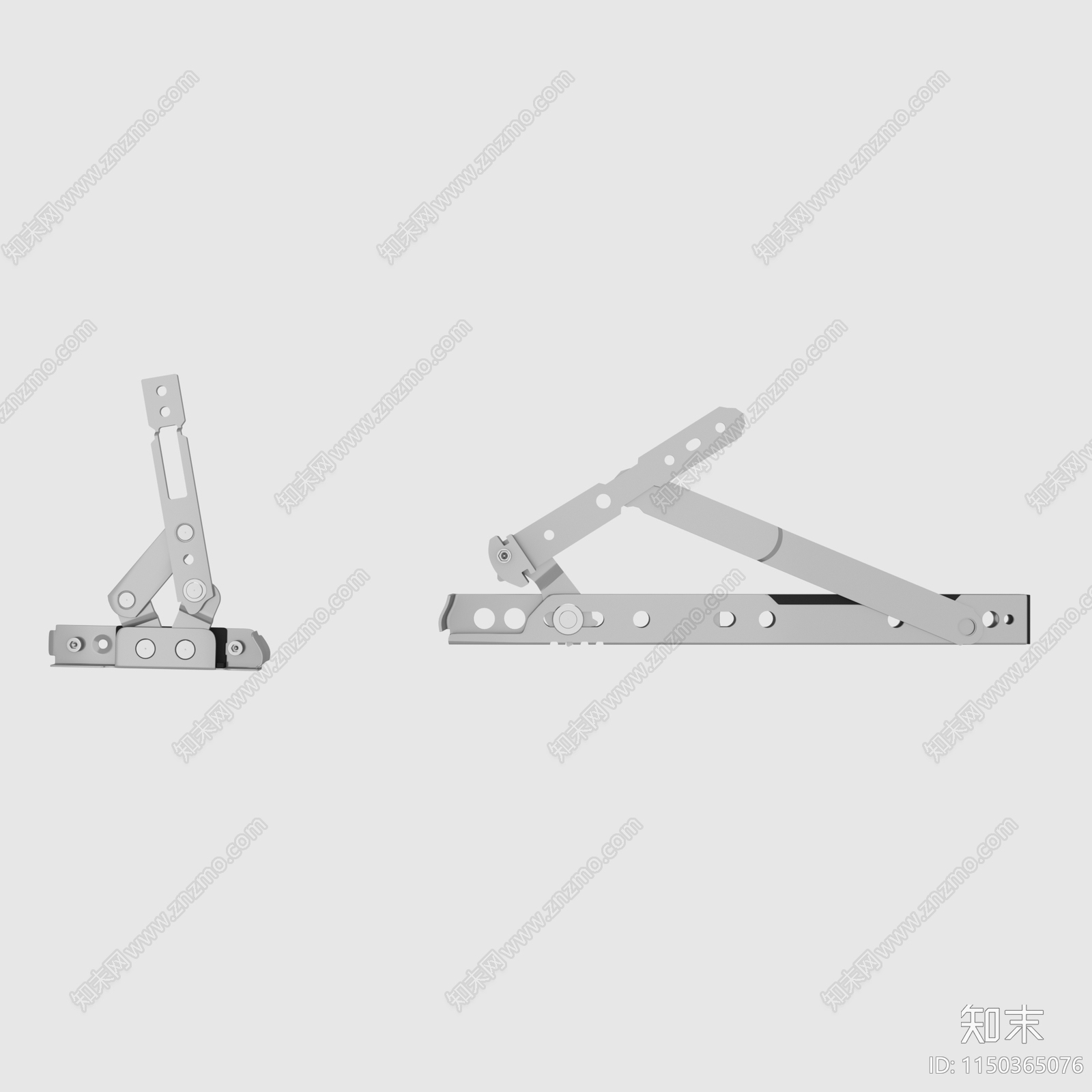 外开窗铰链配件3D模型下载【ID:1150365076】