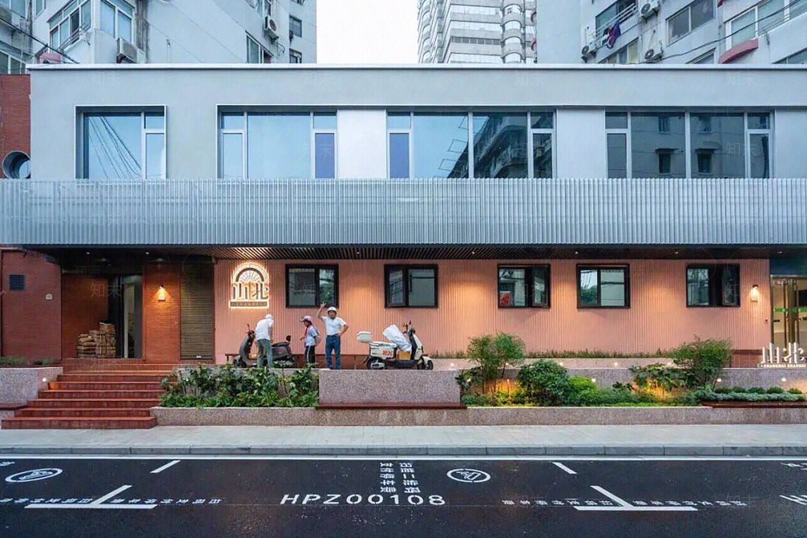 白天城市街道外景贴图下载【ID:1150380837】
