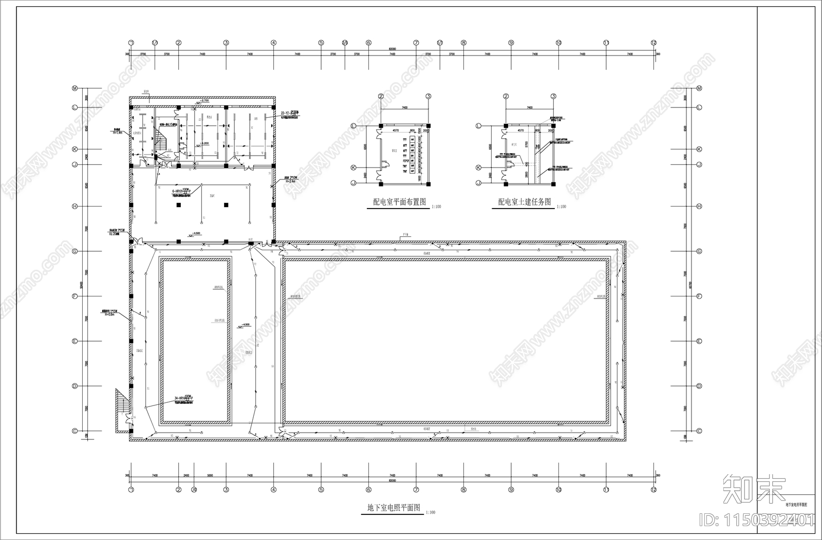 某大学游泳馆电气施工图cad施工图下载【ID:1150392401】
