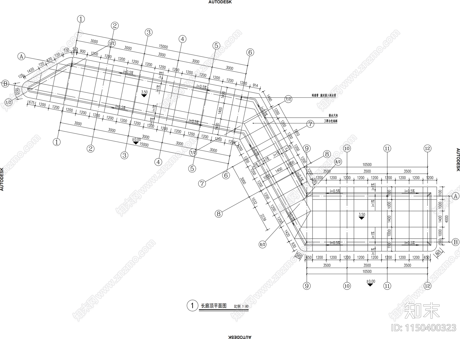 4套精品网红口袋公园景观cad施工图下载【ID:1150400323】