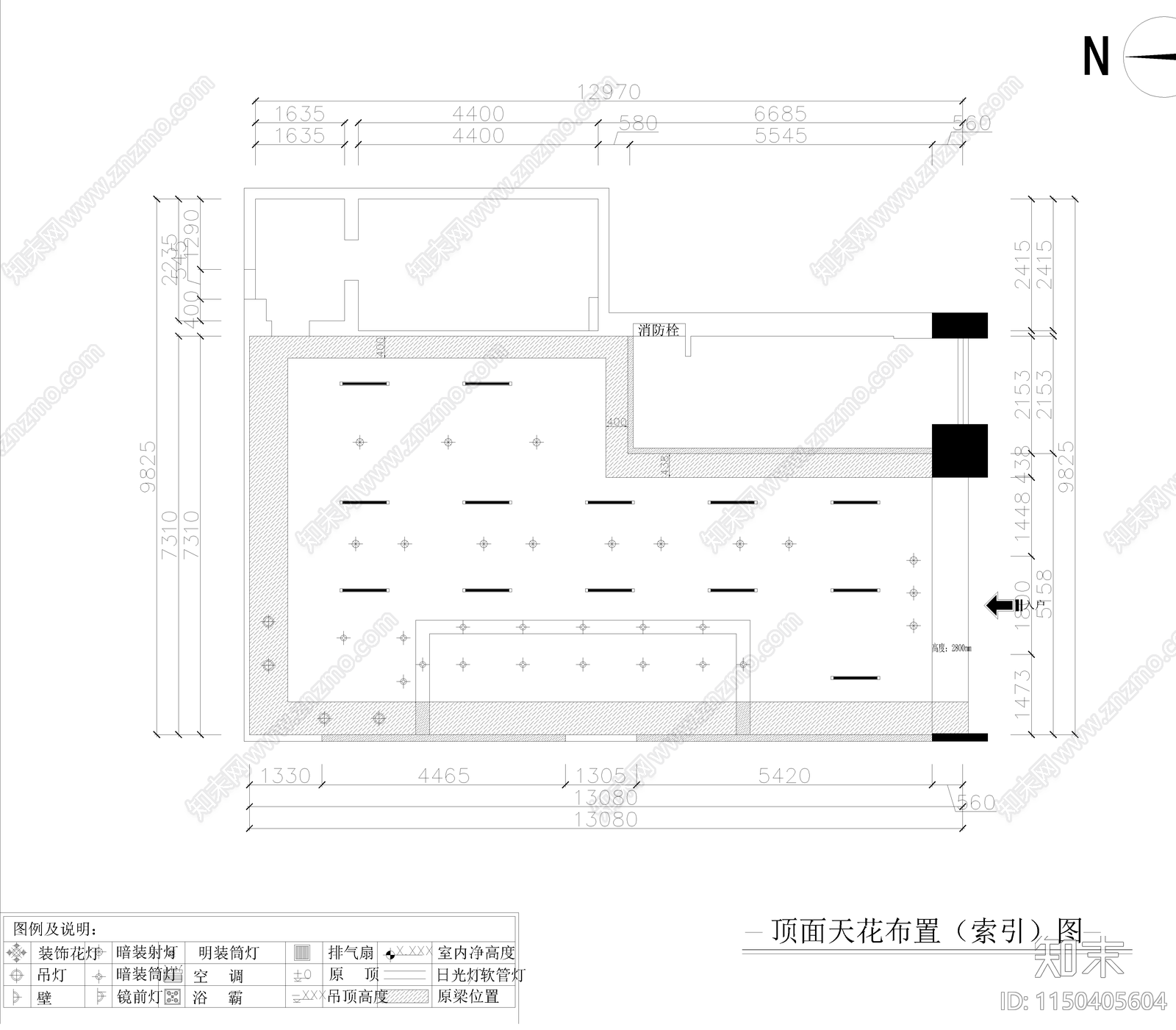 便利店cad施工图下载【ID:1150405604】