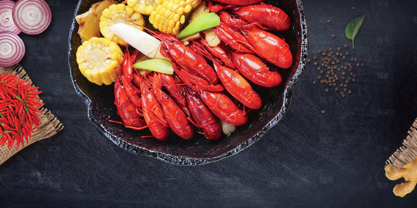 小龙虾美食海报贴图下载【ID:1150414603】
