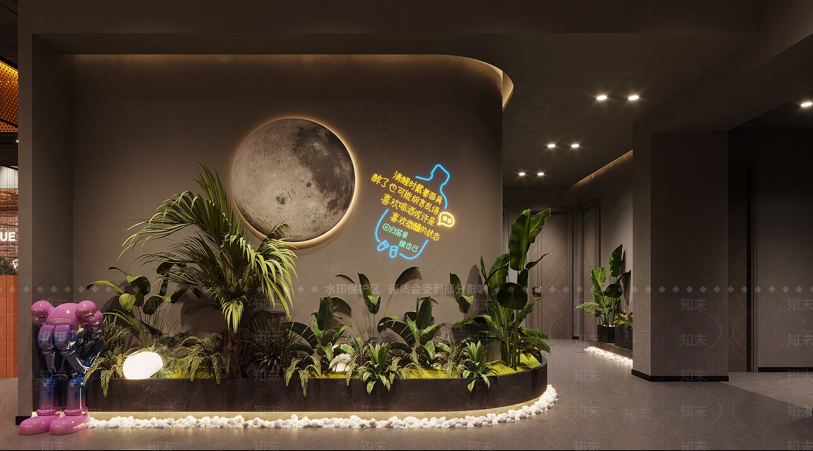 现代火锅店3D模型下载【ID:1150419943】