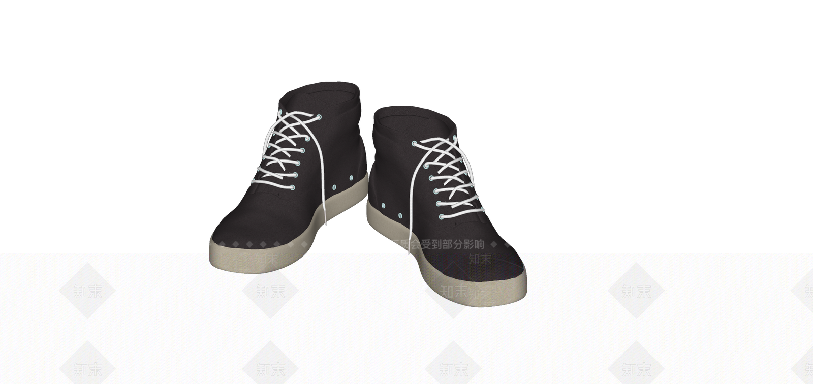 鞋子SU模型下载【ID:1150431733】
