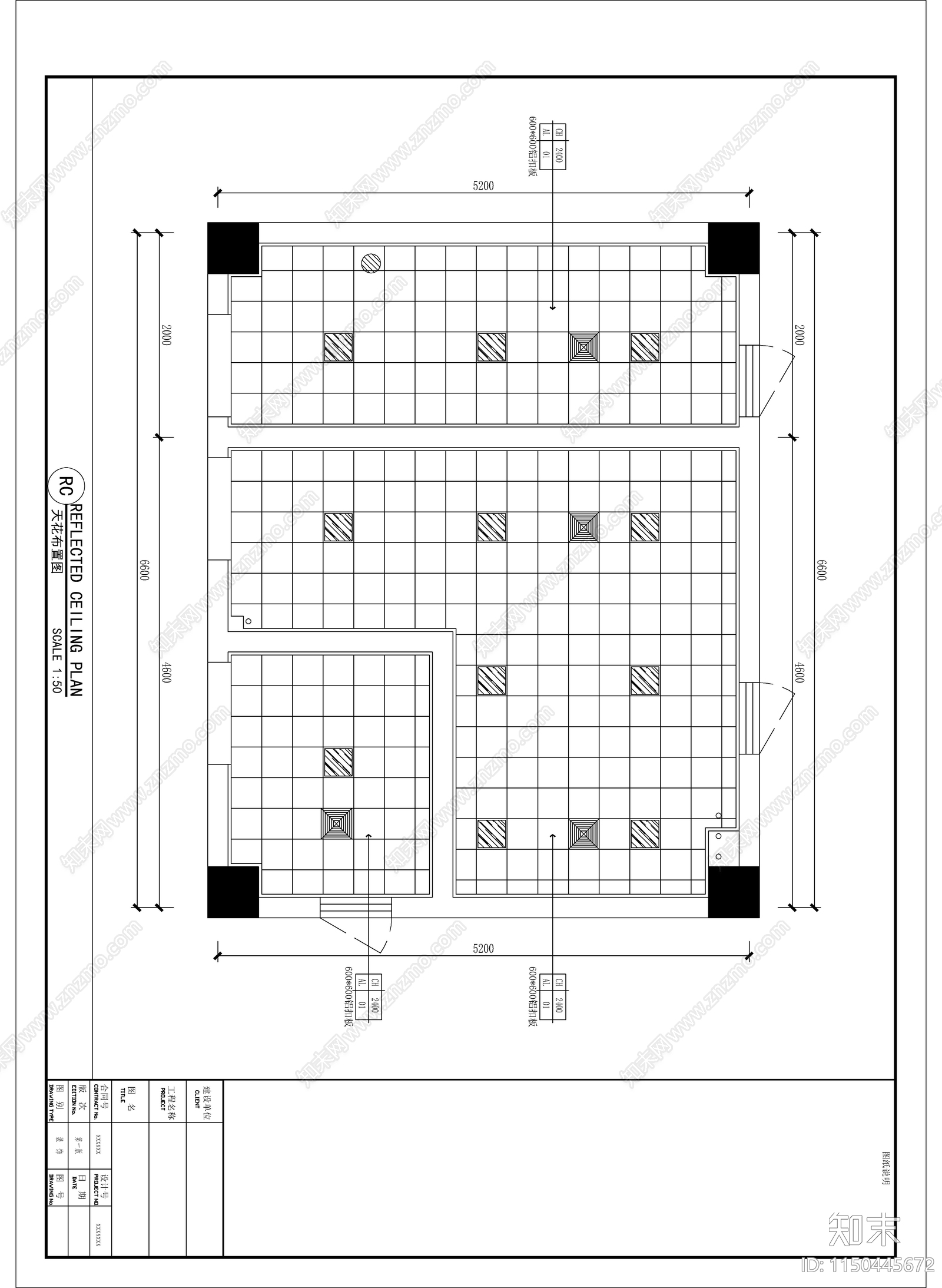 公共卫生间cad施工图下载【ID:1150445672】