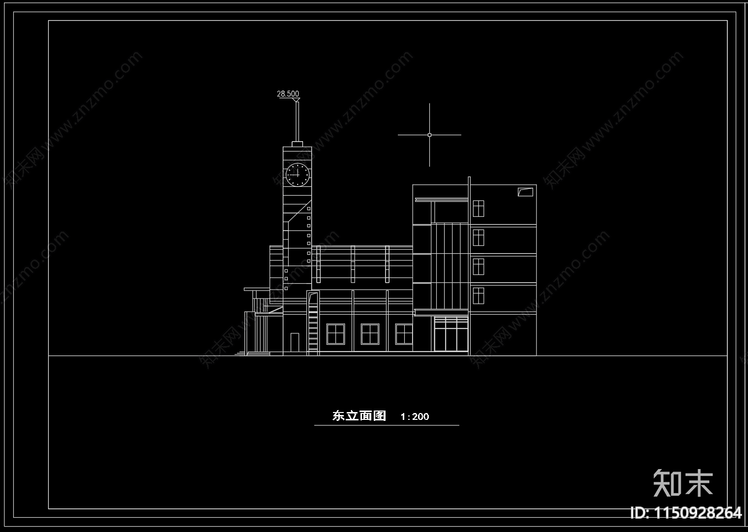 最新长途汽车站建筑图库cad施工图下载【ID:1150928264】