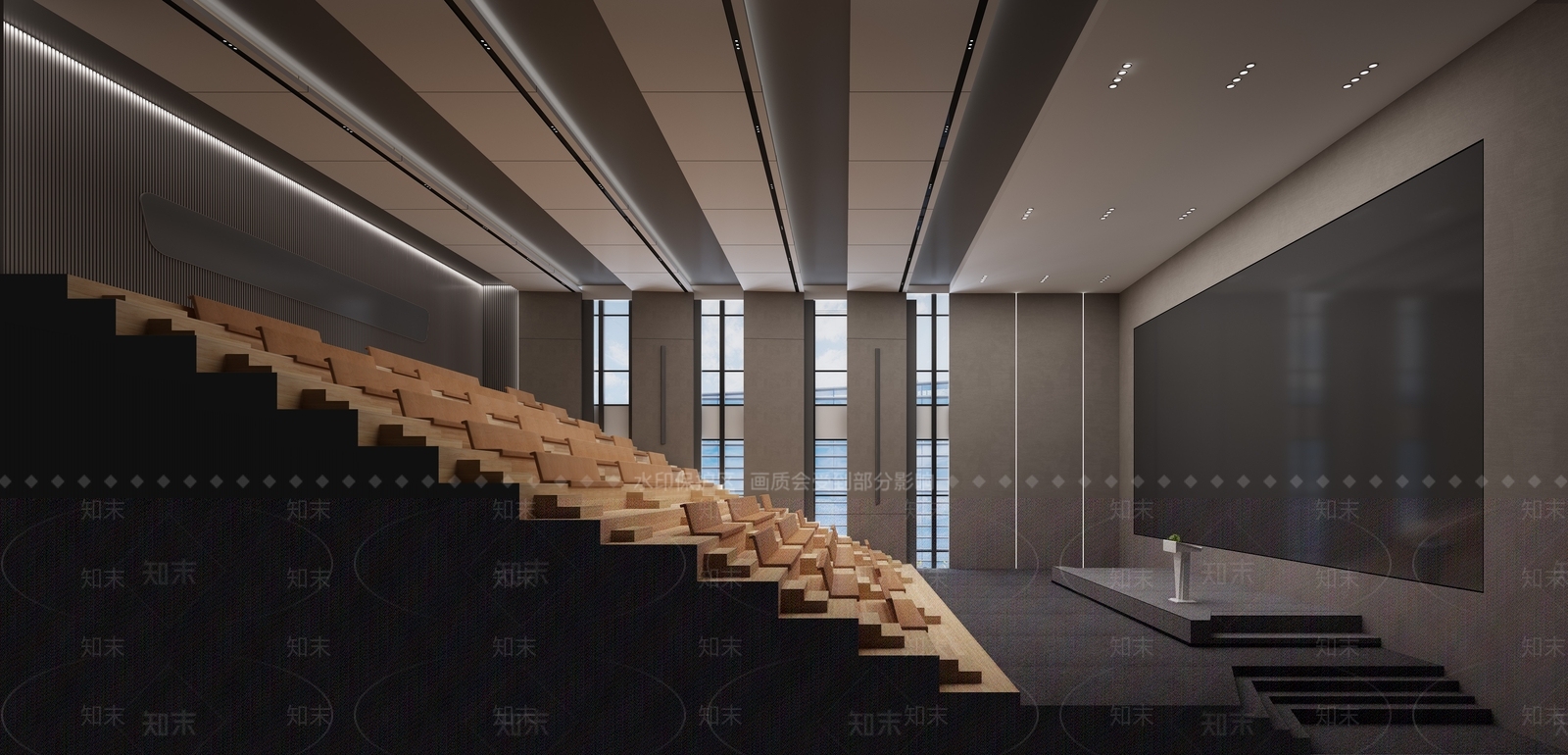 现代电影院3D模型下载【ID:1150461560】