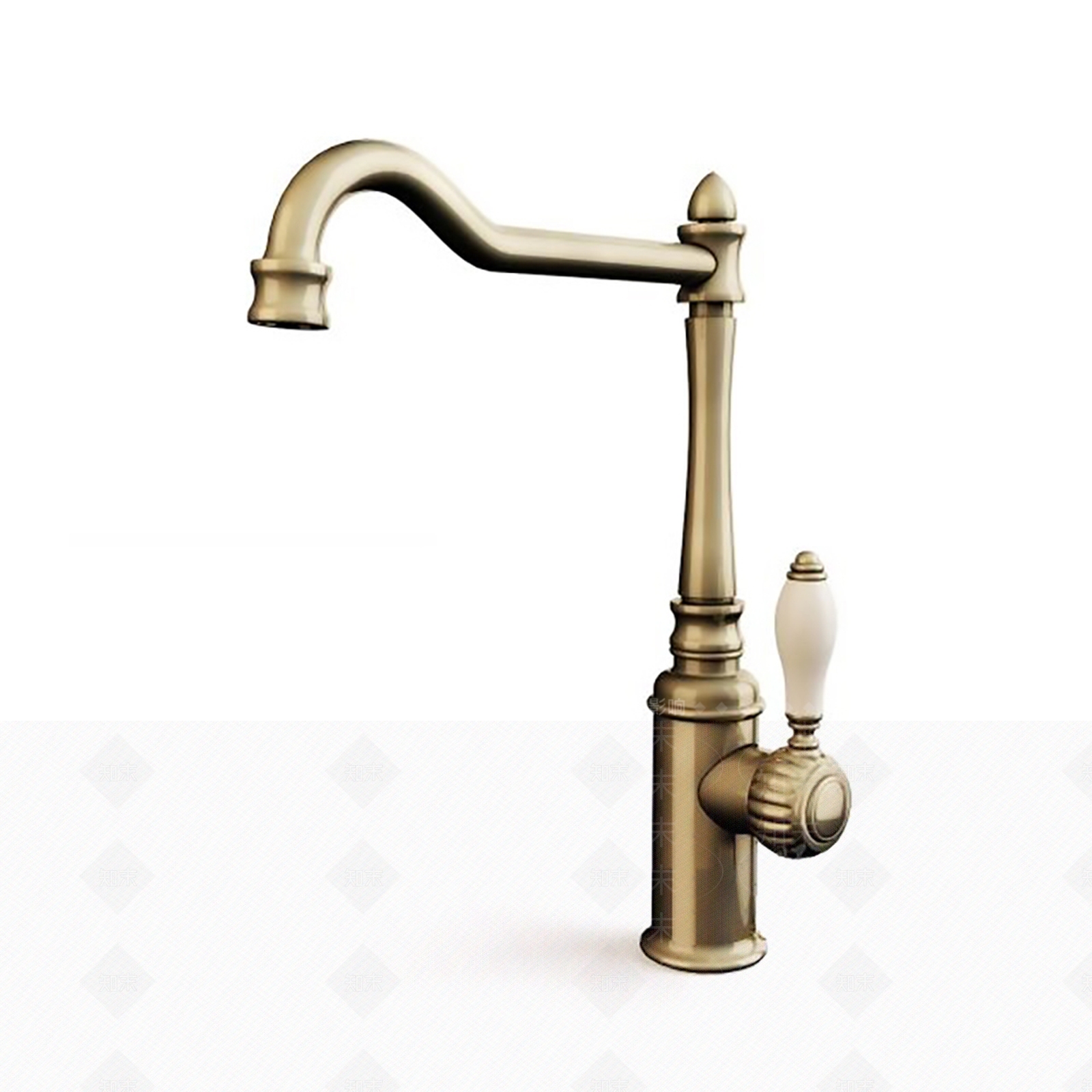 欧式水龙头SU模型下载【ID:1150502324】