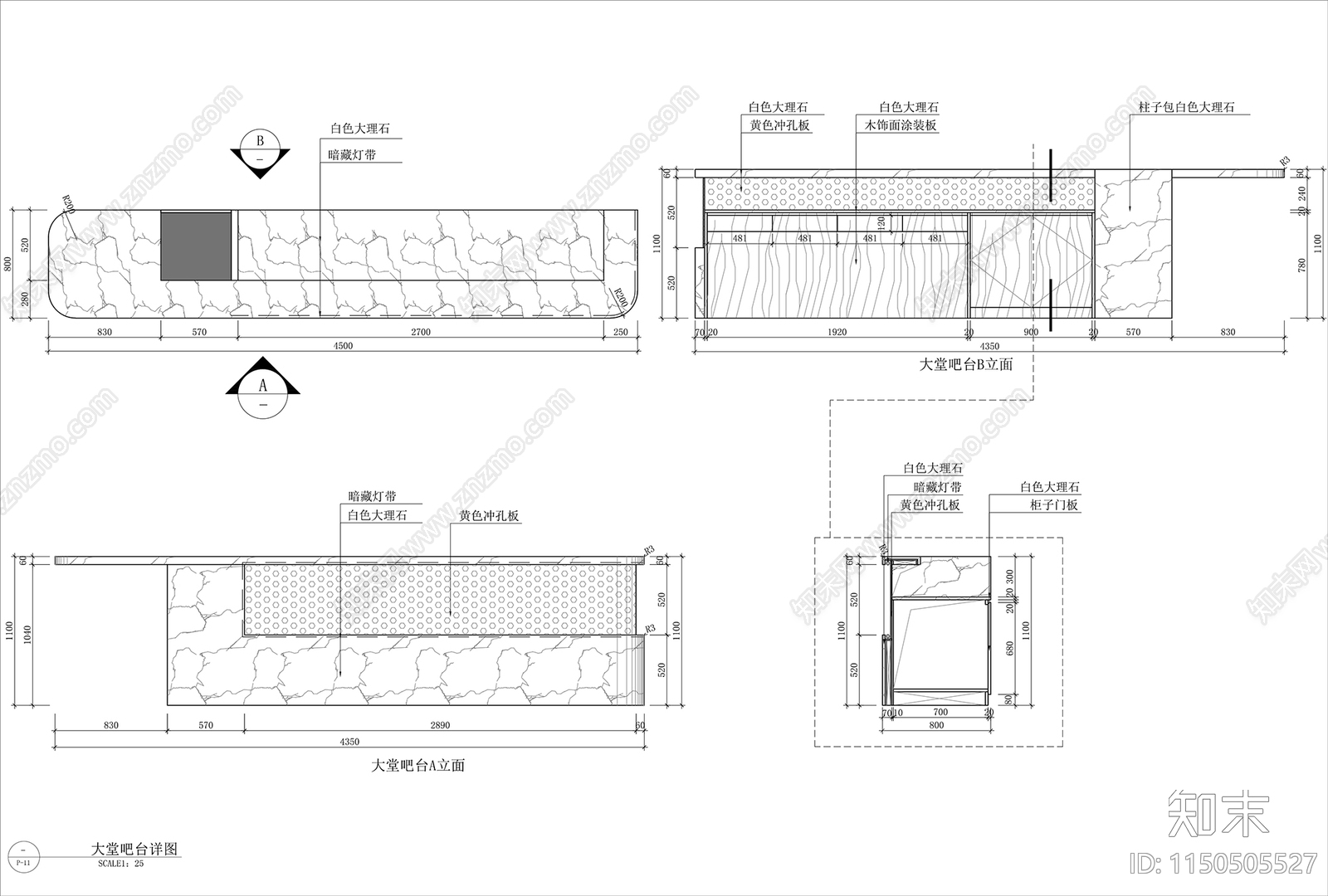 儿童培训中心室内cad施工图下载【ID:1150505527】