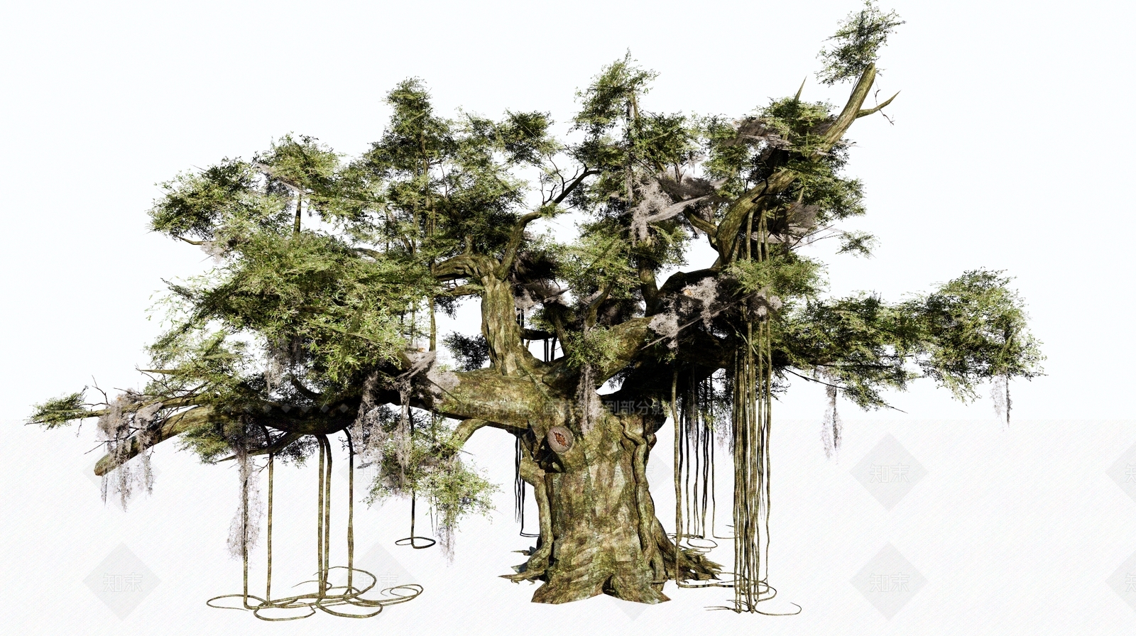 树木SU模型下载【ID:1150508898】