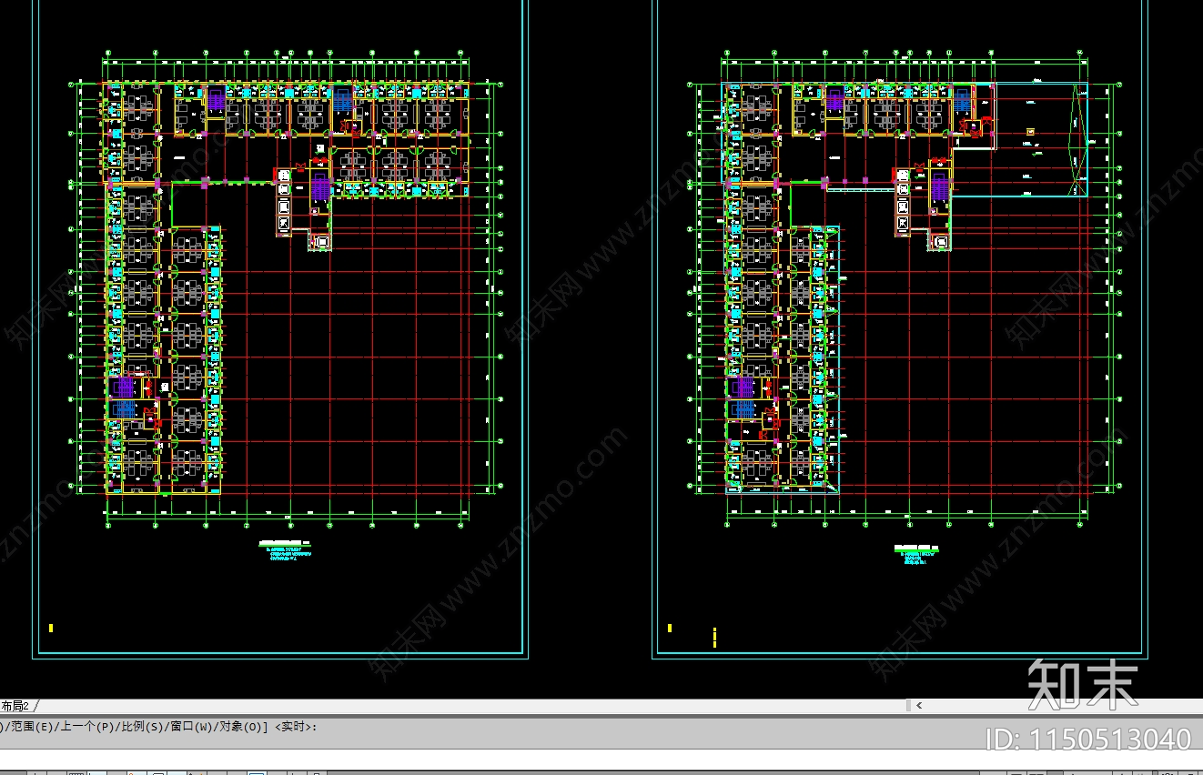 学生宿舍楼建筑施工图下载【ID:1150513040】