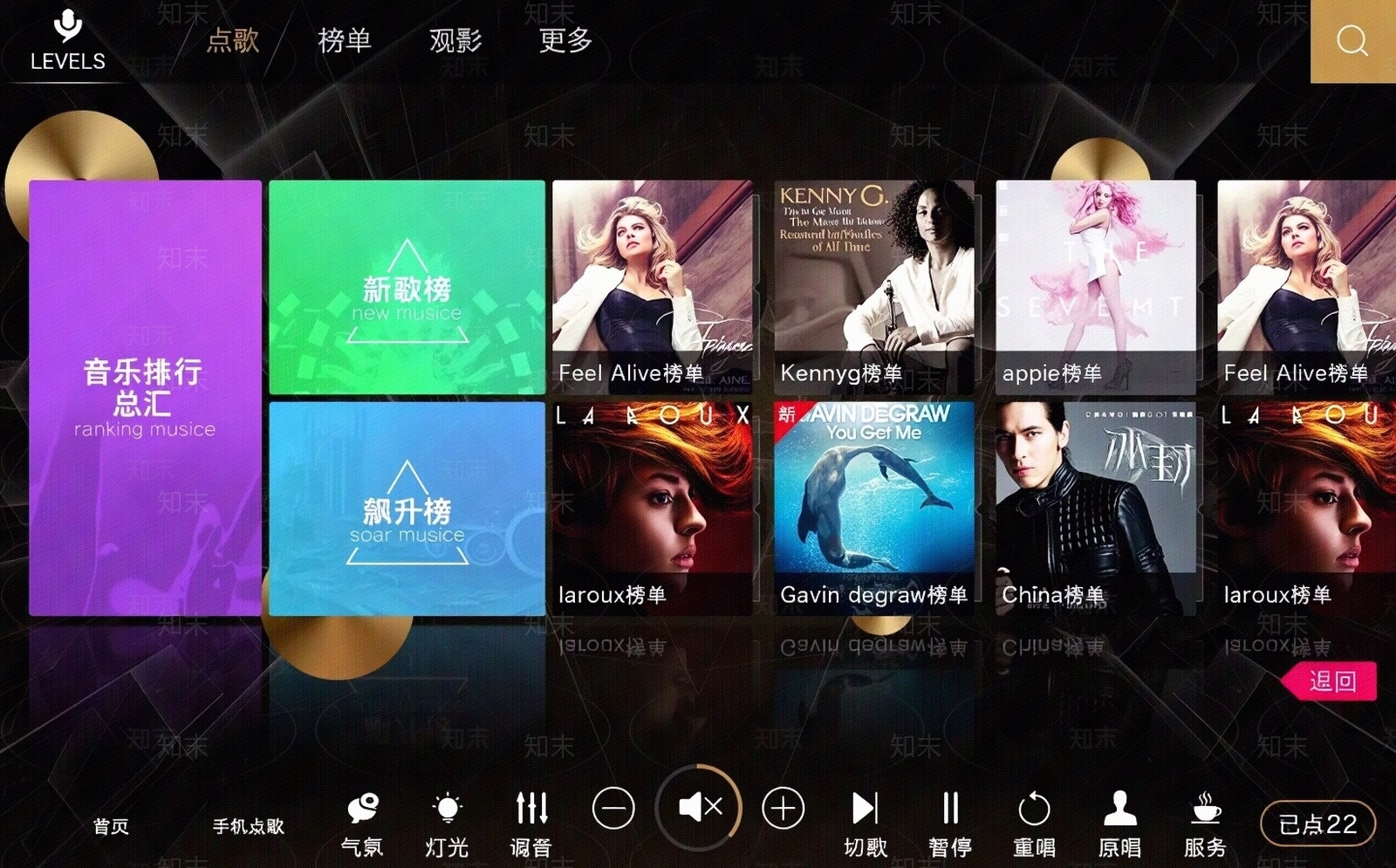 KTV点歌菜单贴图下载【ID:1195385896】