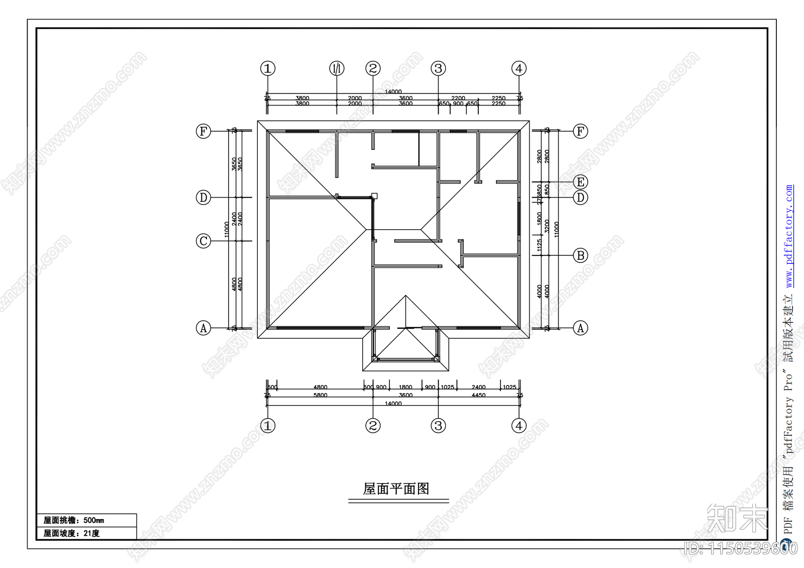 简欧别墅建筑室内cad施工图下载【ID:1150539600】