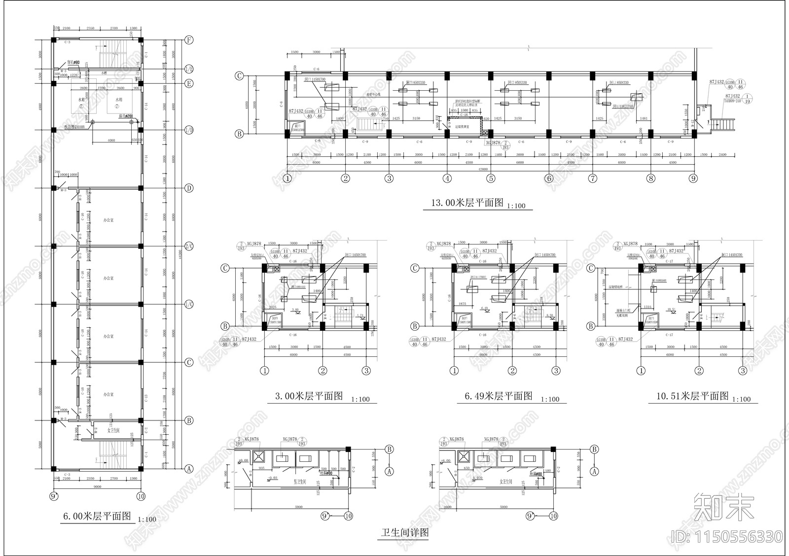 集中供热站建筑cad施工图下载【ID:1150556330】