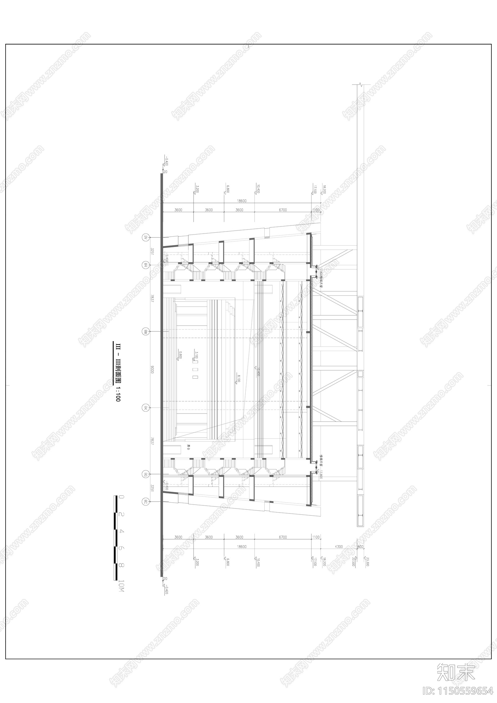 上海烟草科技大楼建筑cad施工图下载【ID:1150559654】