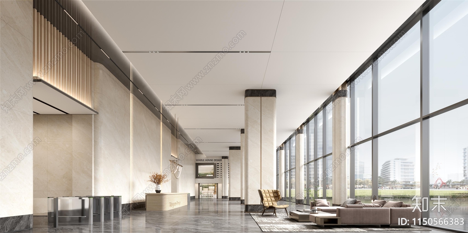 现代杭州Babycare总部大楼空间室内方案文本下载【ID:1150566383】