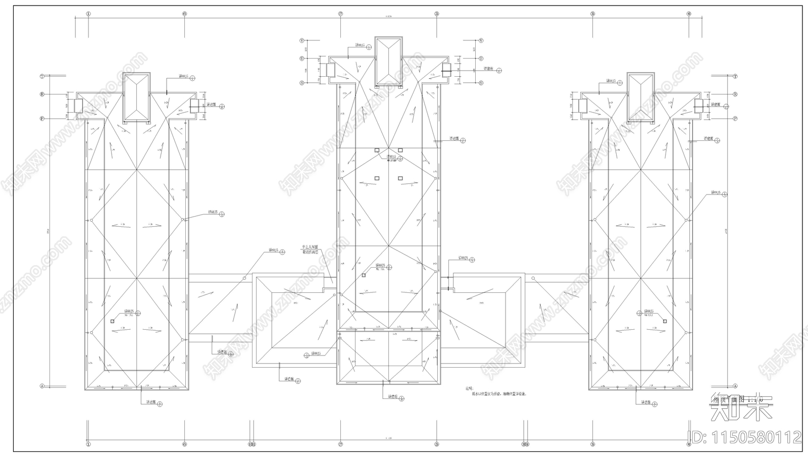 某教学楼建筑cad施工图下载【ID:1150580112】