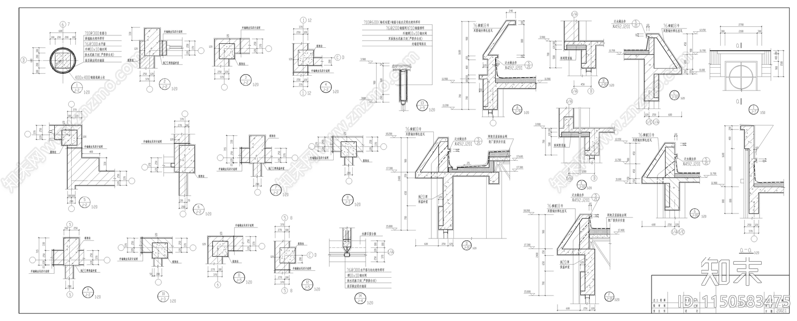 某小学教学楼建筑cad施工图下载【ID:1150583475】