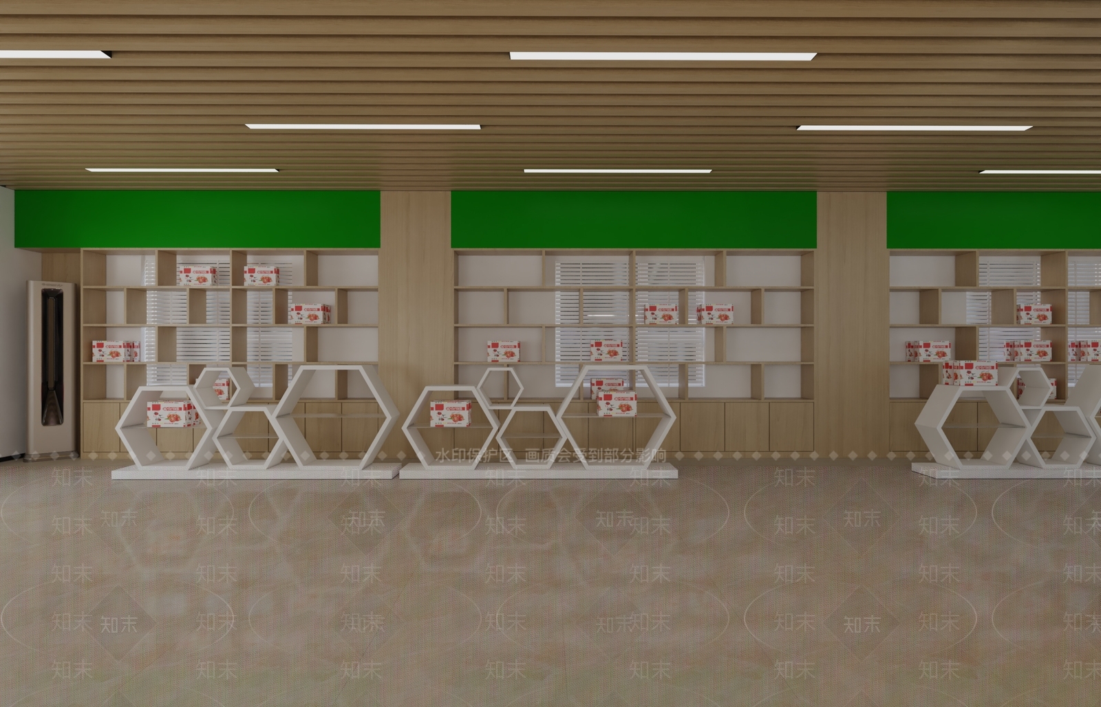 现代西红柿助农直播间3D模型下载【ID:1150601780】