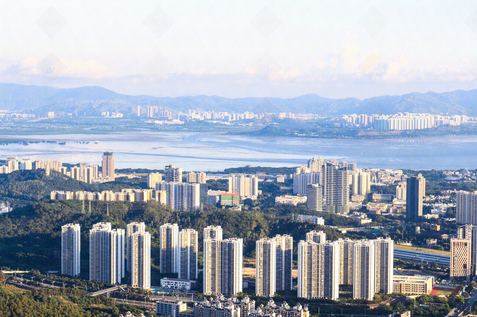 城市背景高清贴图材质