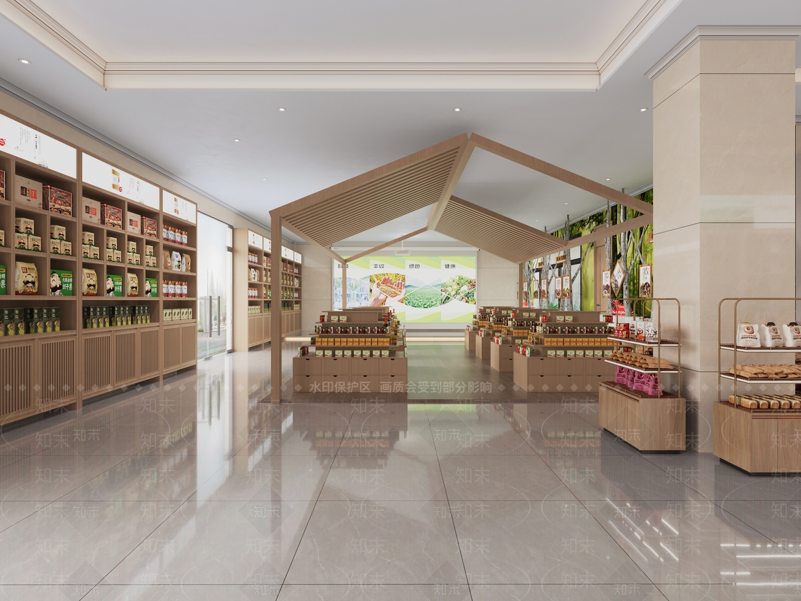 新中式土特产店3D模型下载【ID:1150612232】