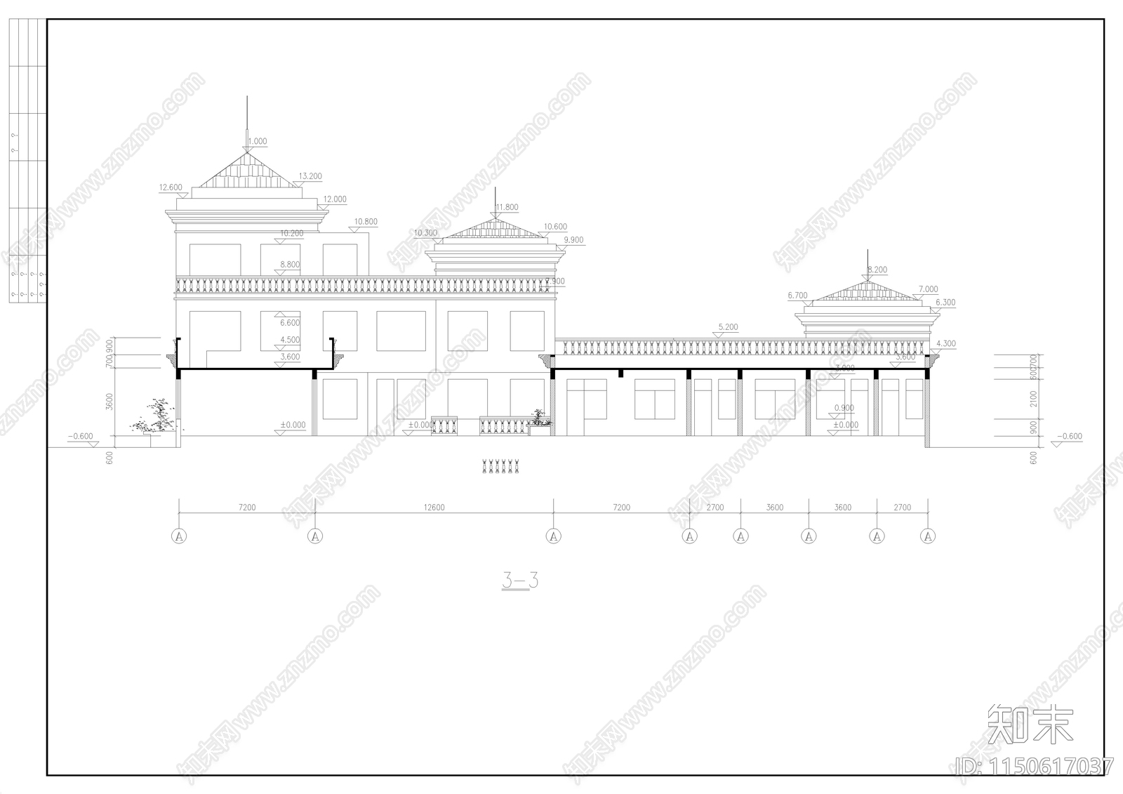 某新村幼儿院施工图cad施工图下载【ID:1150617037】