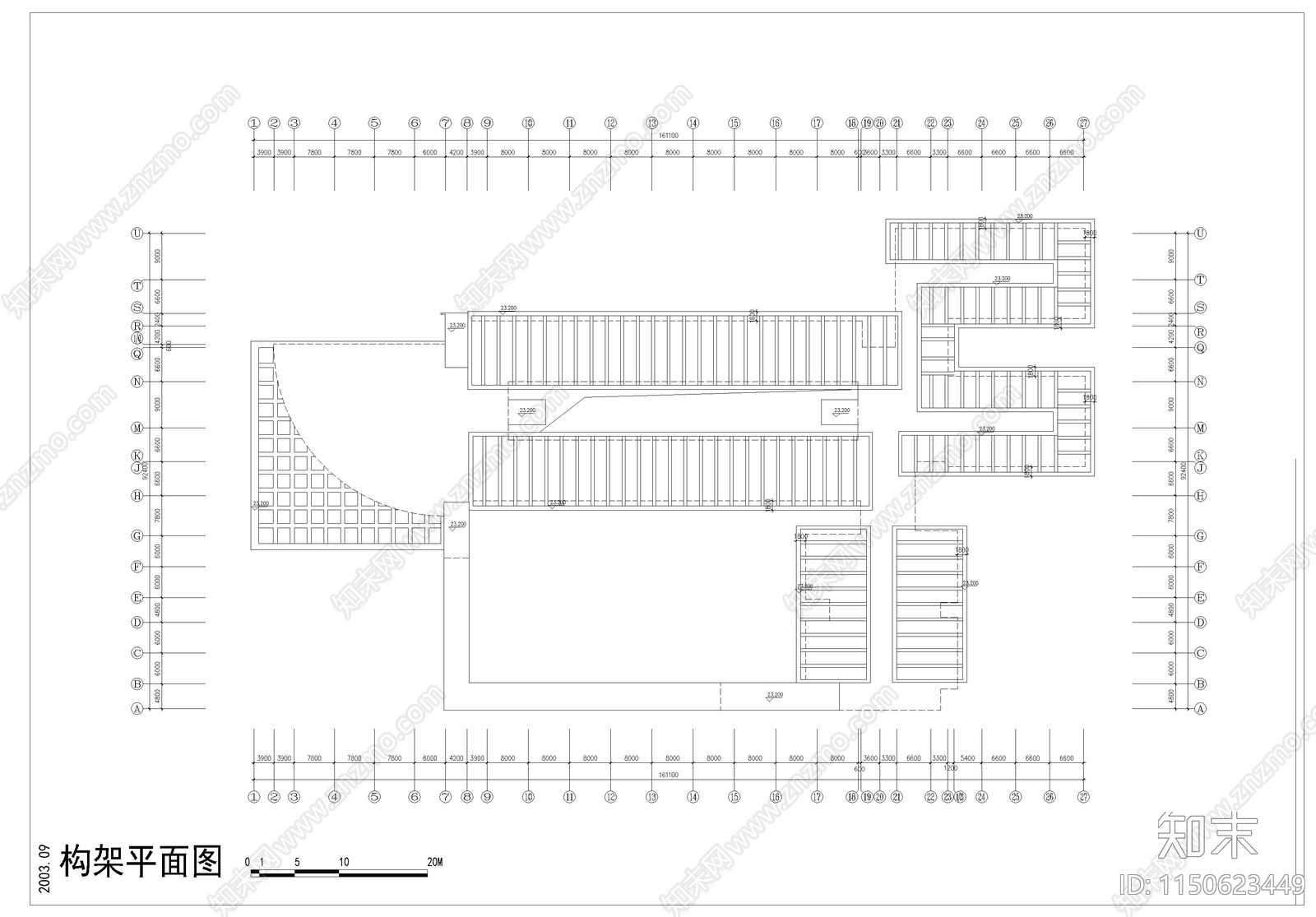 某学校建筑施工图cad施工图下载【ID:1150623449】