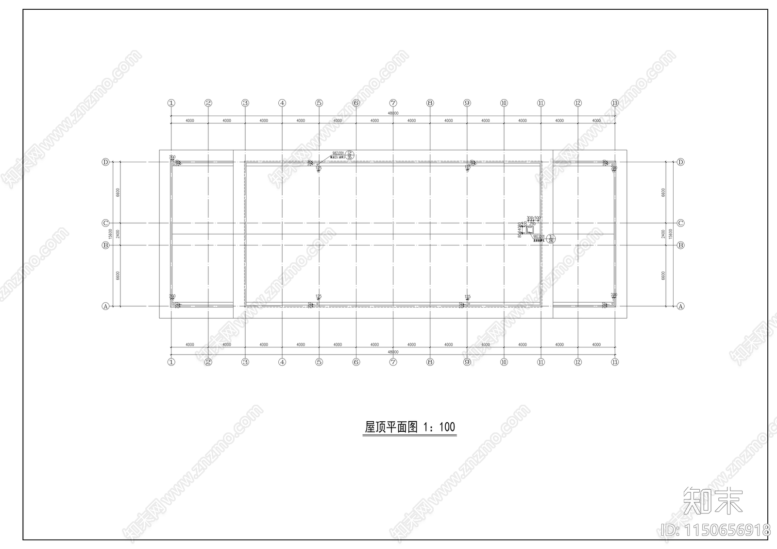 餐厅建筑设计方案图cad施工图下载【ID:1150656918】