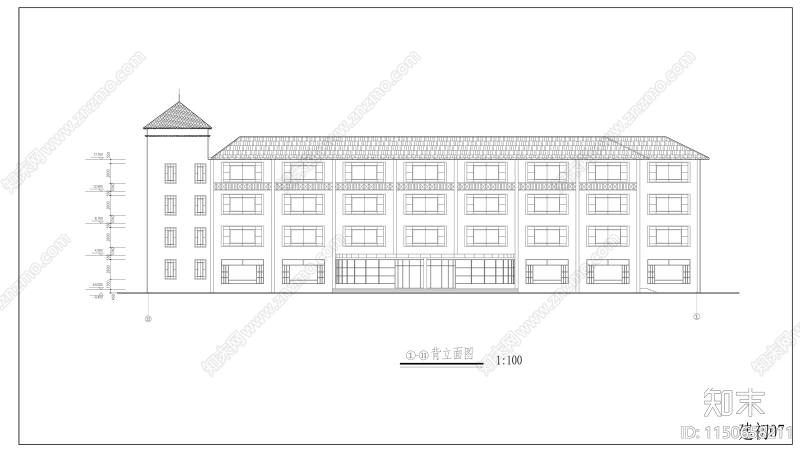 餐饮娱乐建筑设计图cad施工图下载【ID:1150658211】