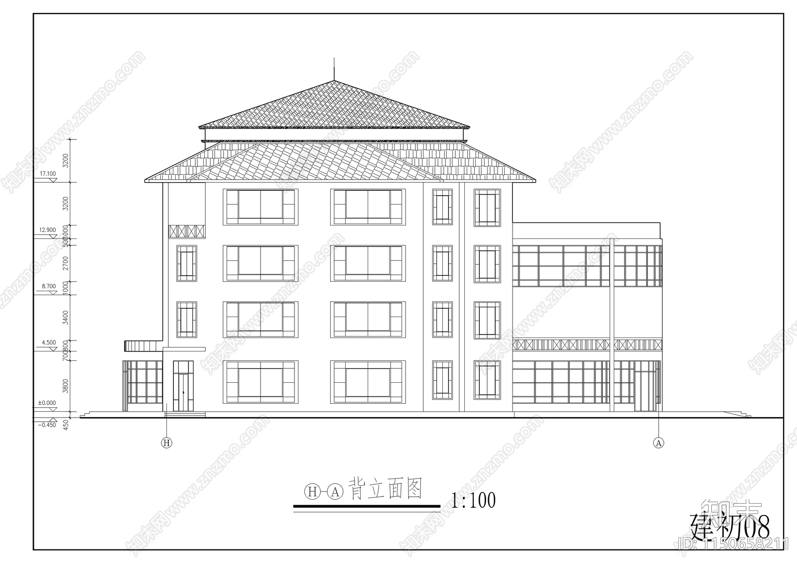 餐饮娱乐建筑设计图cad施工图下载【ID:1150658211】