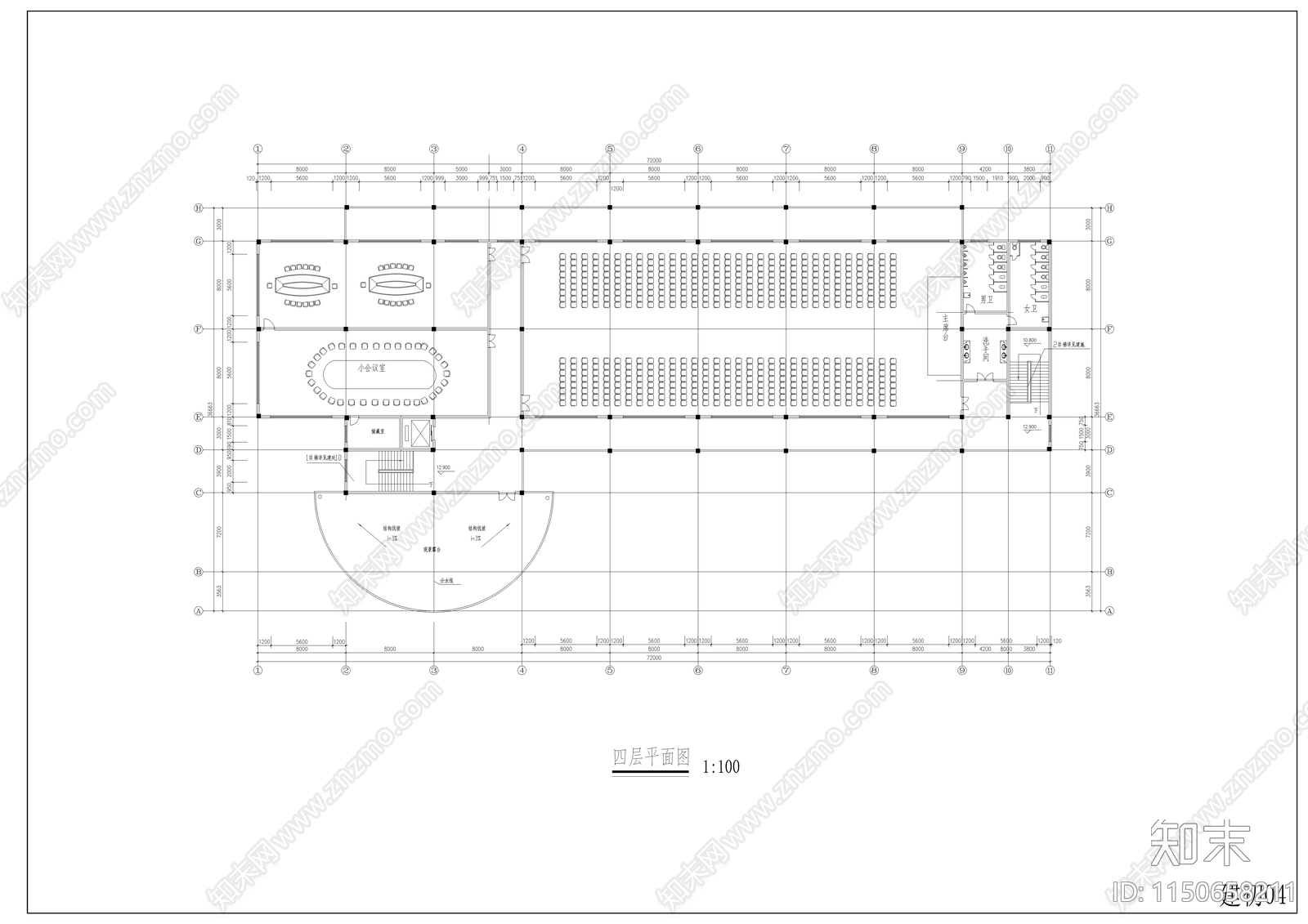 餐饮娱乐建筑设计图cad施工图下载【ID:1150658211】