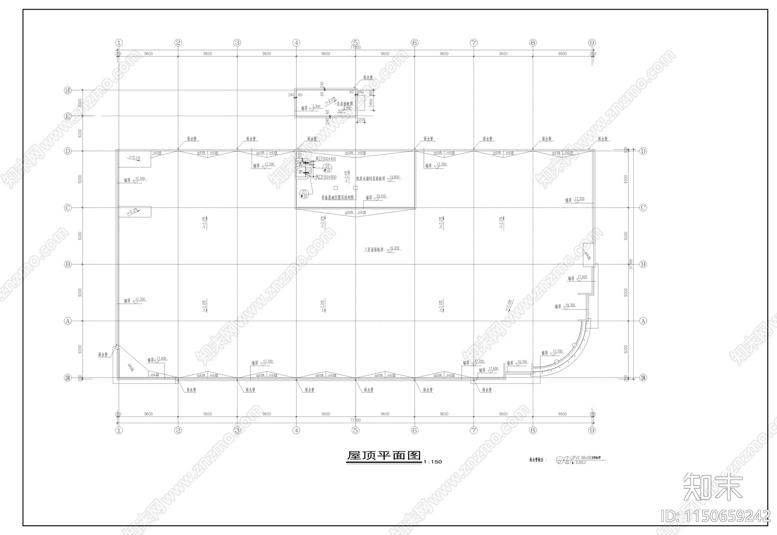 大连某购物广场建施图cad施工图下载【ID:1150659242】