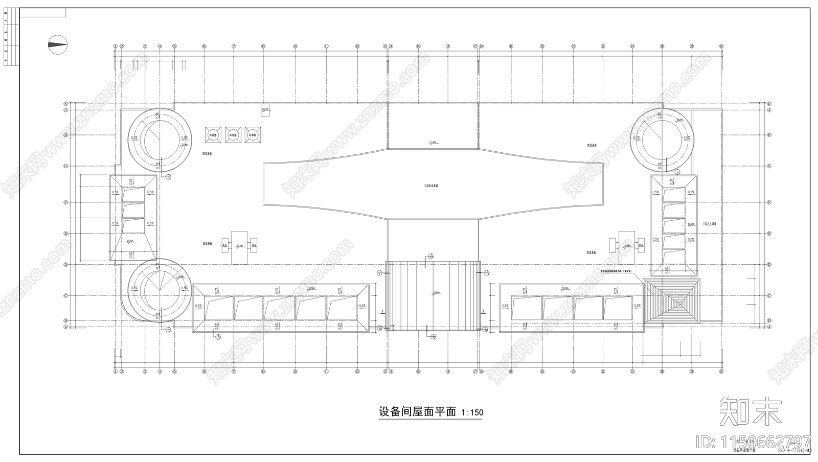 大型商场建筑图cad施工图下载【ID:1150662797】