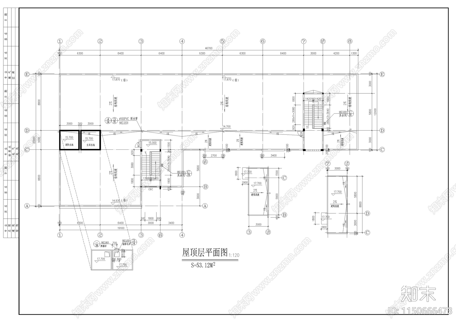 某幼儿园施工图cad施工图下载【ID:1150666473】