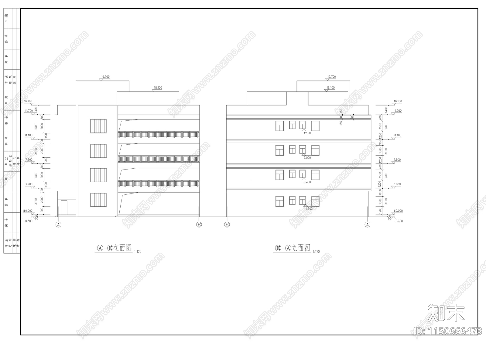 某幼儿园施工图cad施工图下载【ID:1150666473】