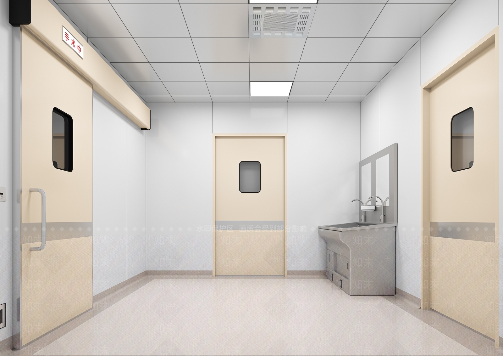 现代医院手术室3D模型下载【ID:1150698661】