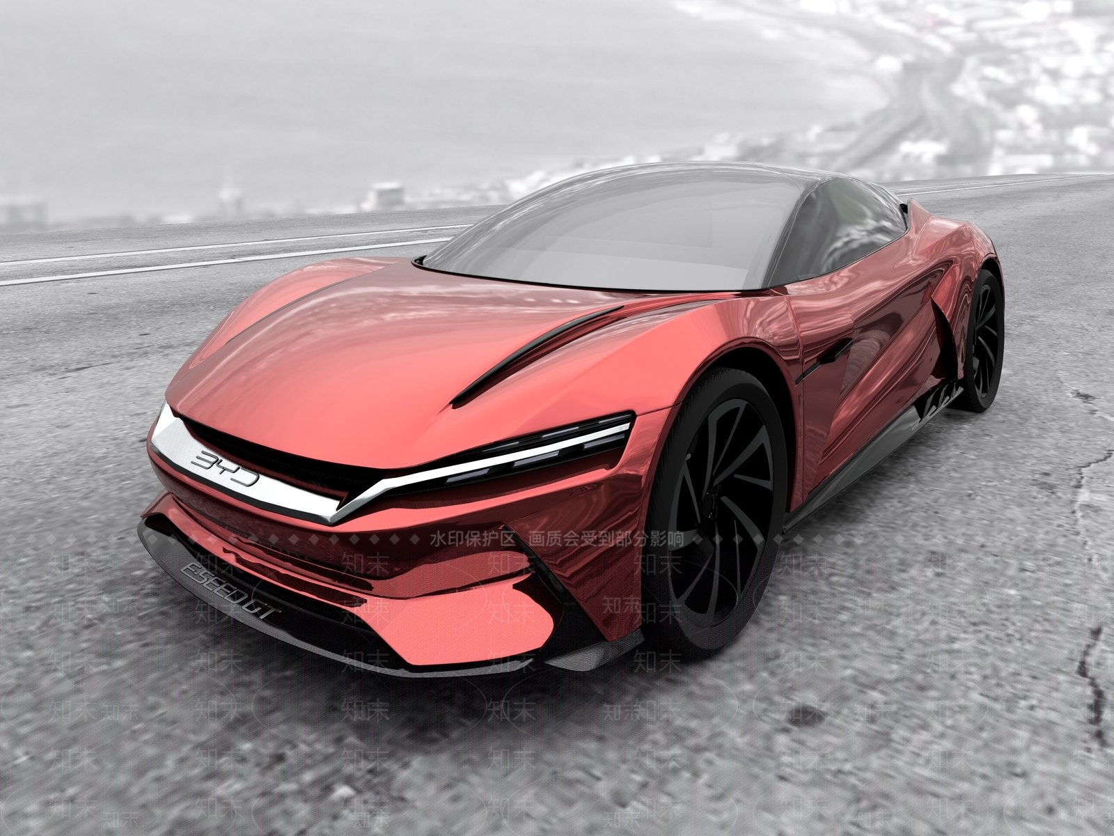 比亚迪新能源跑车SU模型下载【ID:1150712189】