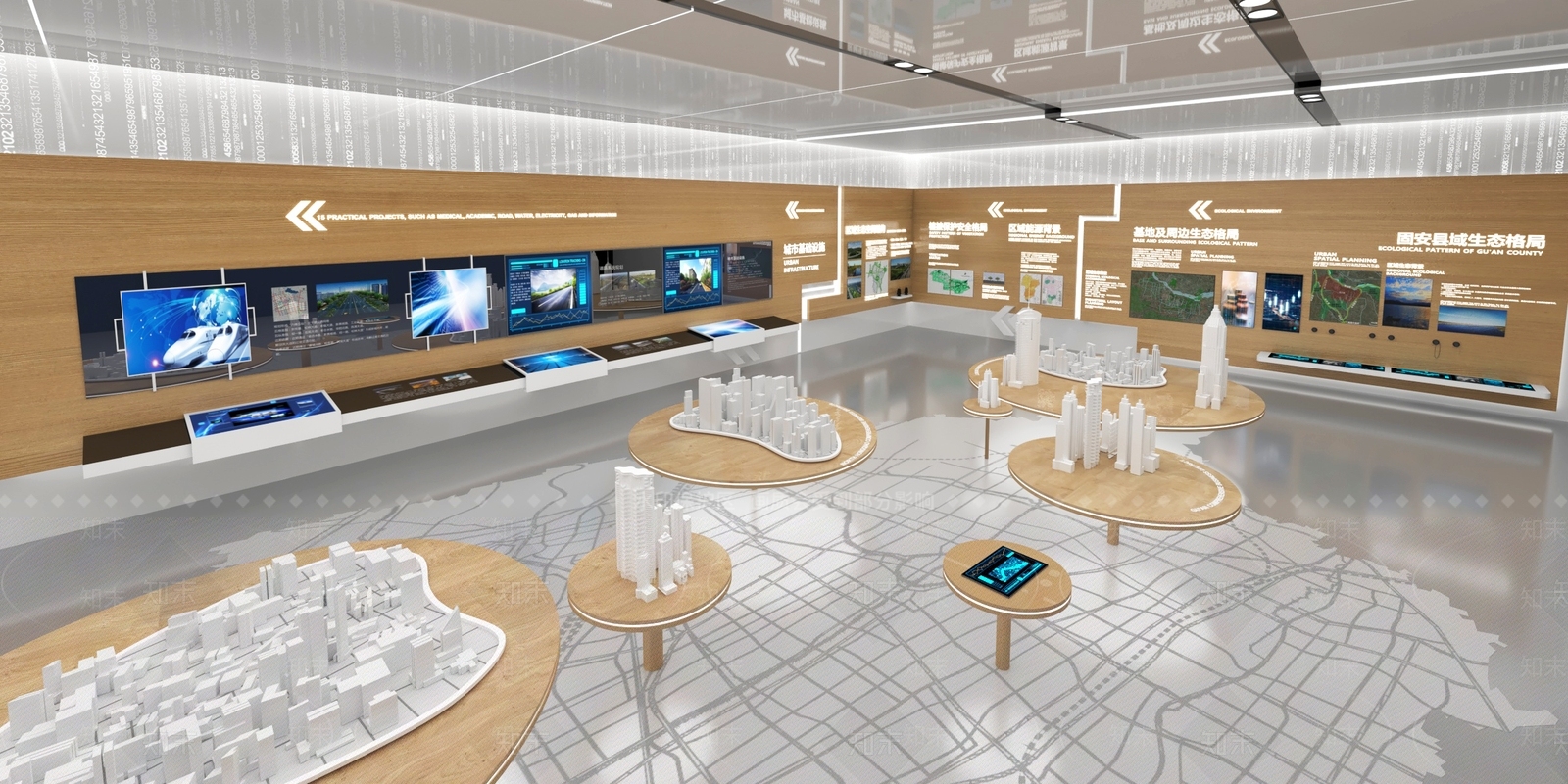 文化展厅SU模型精品下载_SketchUp模型_知末网